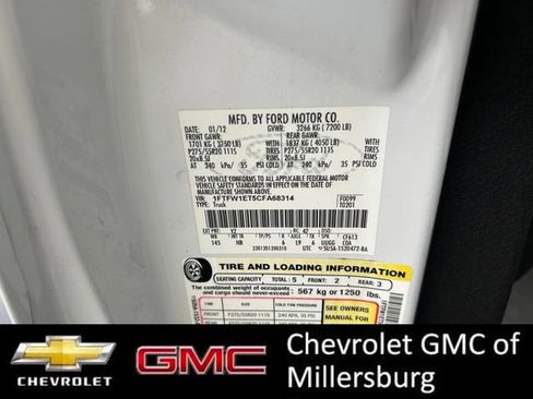 Used 2012 Ford F150 Lariat w/ Lariat Chrome Pkg AWD/4WD image 28