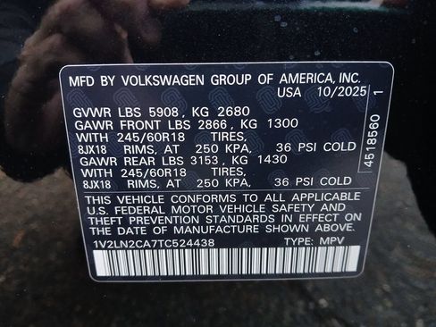 New 2026 Volkswagen Atlas SE AWD/4WD image 28