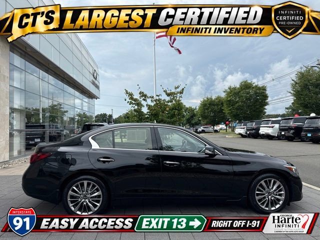 Certified 2024 INFINITI Q50 Luxe w/ Cargo Package AWD/4WD image 2