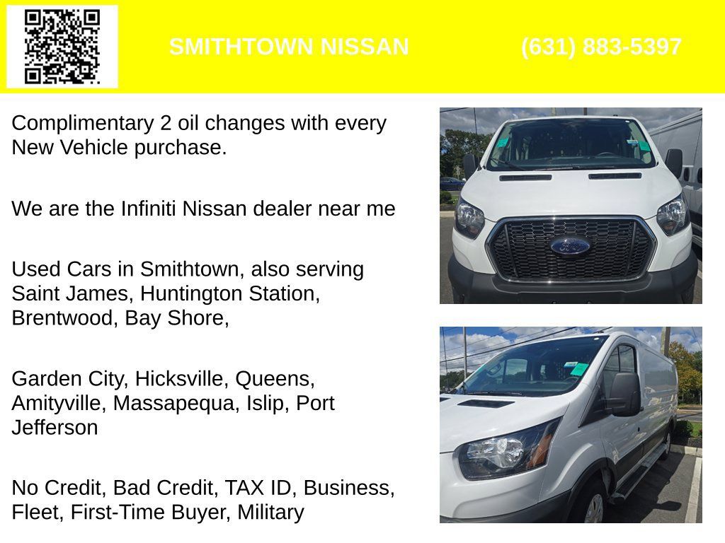 Used 2025 Ford Transit 250 Low Roof w/ Exterior Upgrade Package RWD image 2