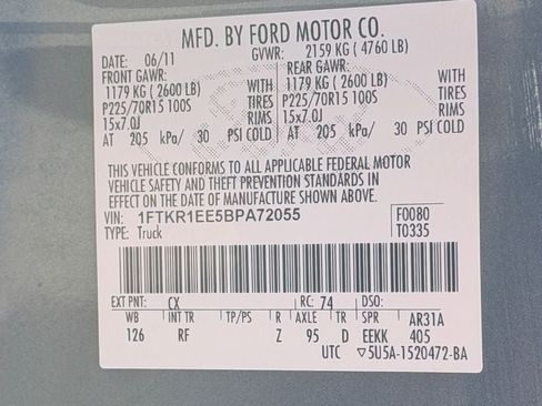 Used 2011 Ford Ranger XLT RWD image 36