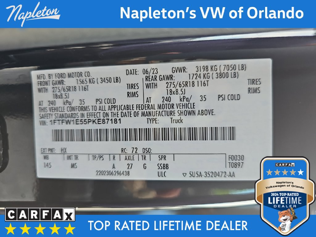 Used 2023 Ford F150 XLT AWD/4WD image 31