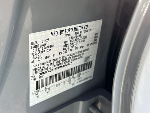 New 2025 Ford Mustang Mach-E Premium w/ Interior Protection Package image 30