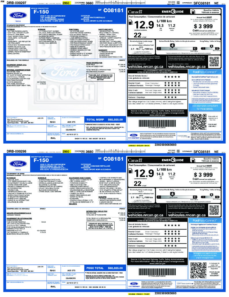 Used 2025 Ford F150 Tremor AWD/4WD image 2