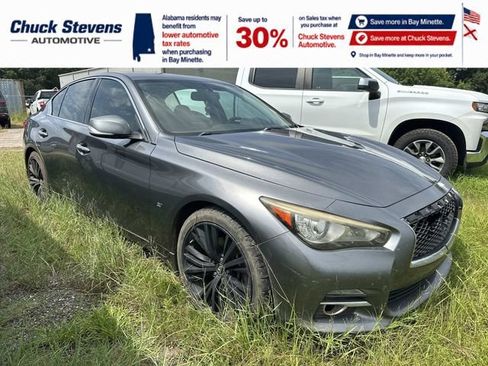 Used 2015 INFINITI Q50 Premium w/ Navigation Package RWD image 3