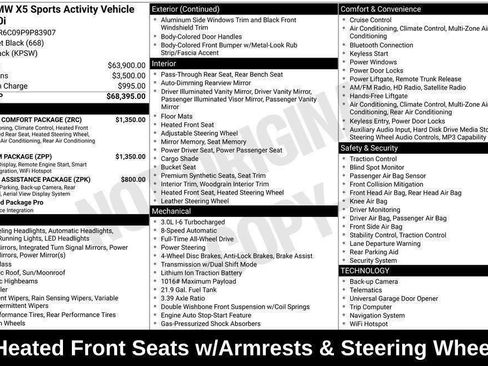 Used 2023 BMW X5 xDrive40i w/ Premium Package image 49