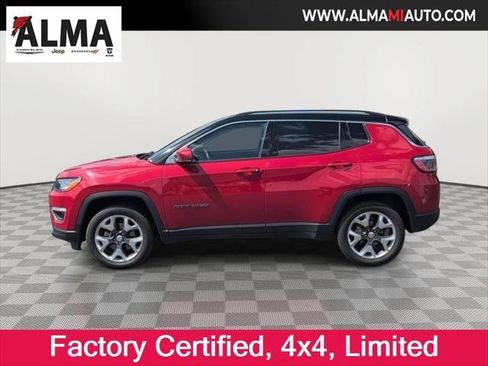 Certified 2019 Jeep Compass Limited AWD/4WD image 1