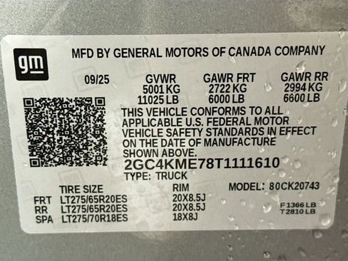 Used 2026 Chevrolet Silverado 2500 Custom w/ Custom Value Package image 31