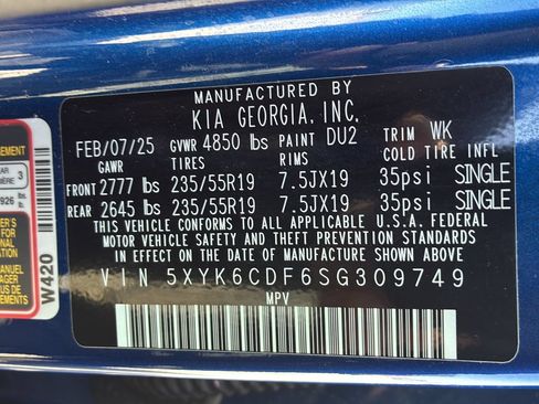Certified 2025 Kia Sportage X-Line w/ Premium Package AWD/4WD image 38