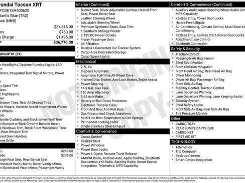 Used 2025 Hyundai Tucson XRT AWD/4WD image 15