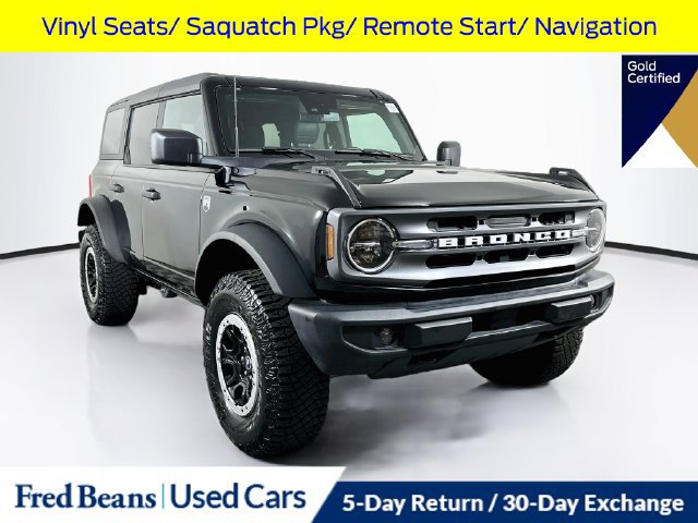 Certified 2024 Ford Bronco Big Bend w/ Sasquatch Package AWD/4WD image 1