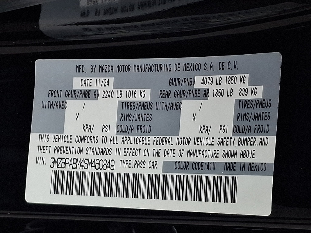 Used 2025 MAZDA MAZDA3 s FWD image 26