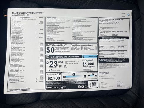 Used 2026 BMW X6 xDrive40i image 30