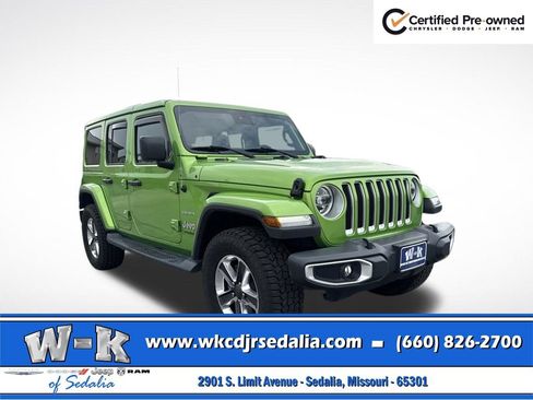 Used 2019 Jeep Wrangler Unlimited Sahara AWD/4WD image 1