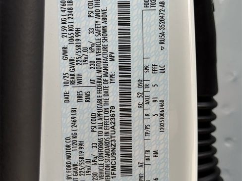 New 2026 Ford Escape ST-Line Select w/ Tech Pack #1 image 65