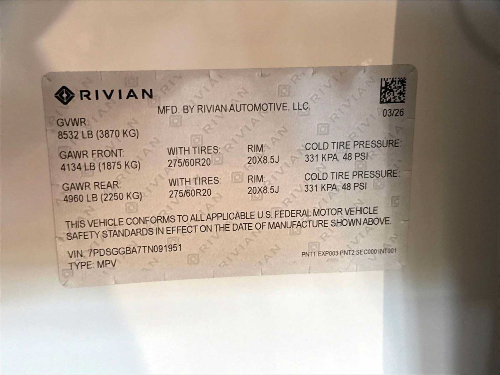 Used 2026 Rivian R1S Adventure Dual AWD/4WD image 37