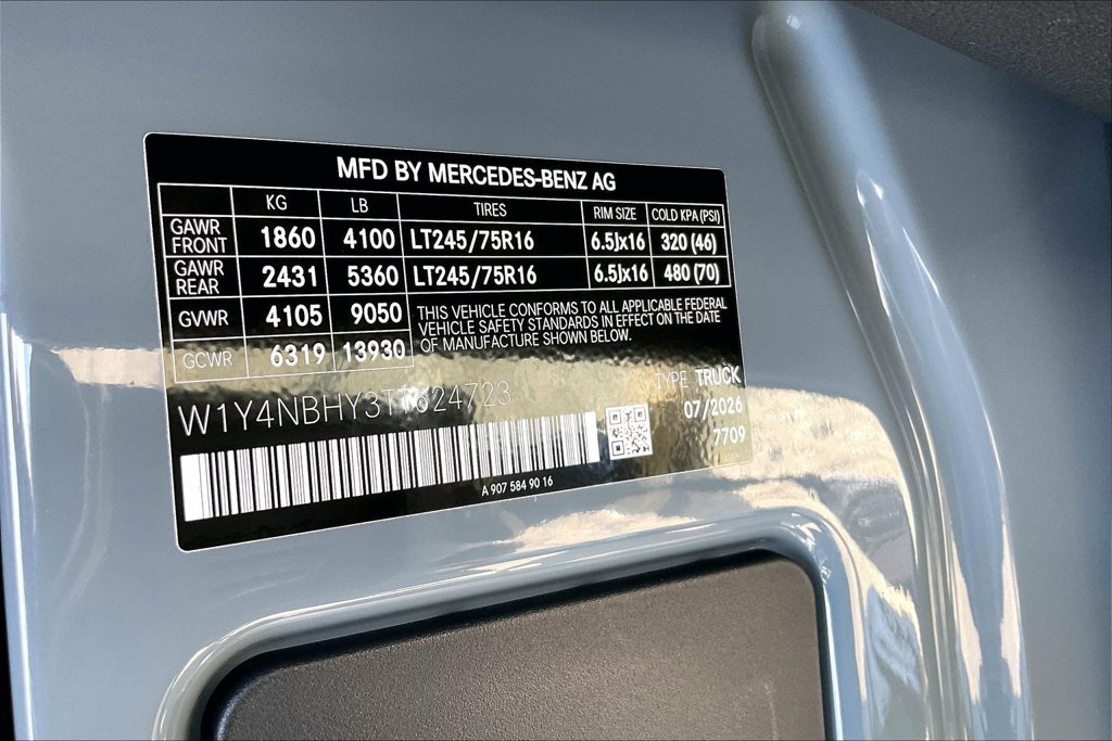 New 2026 Mercedes-Benz Sprinter 2500 image 12