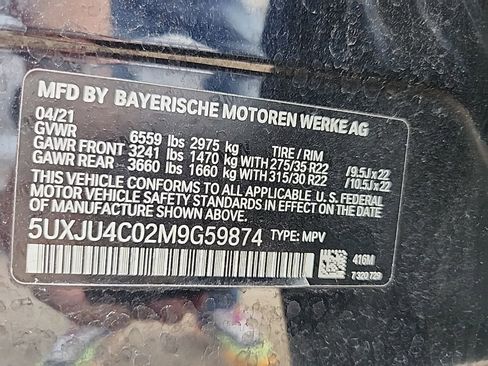 Used 2021 BMW X5 M50i w/ Executive Package image 8