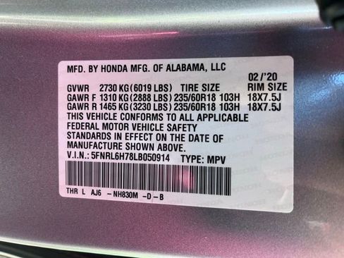 Used 2020 Honda Odyssey EX-L image 15
