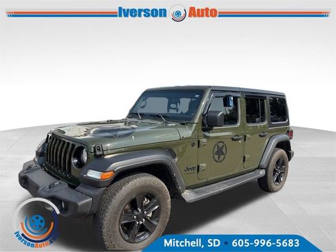 Used 2021 Jeep Wrangler Unlimited Sport AWD/4WD image 3