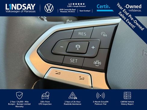 Certified 2022 Volkswagen Atlas Cross Sport SE image 23