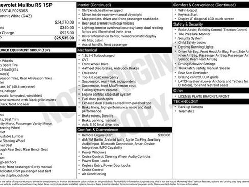 Used 2020 Chevrolet Malibu RS image 35