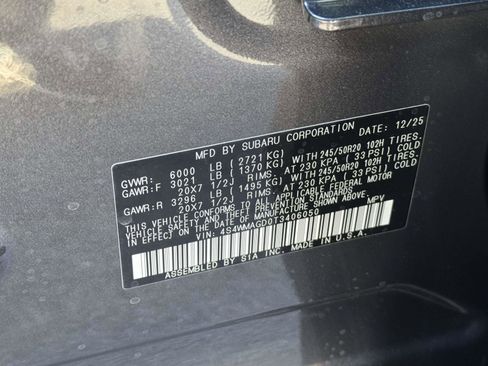 New 2026 Subaru Ascent Limited image 19