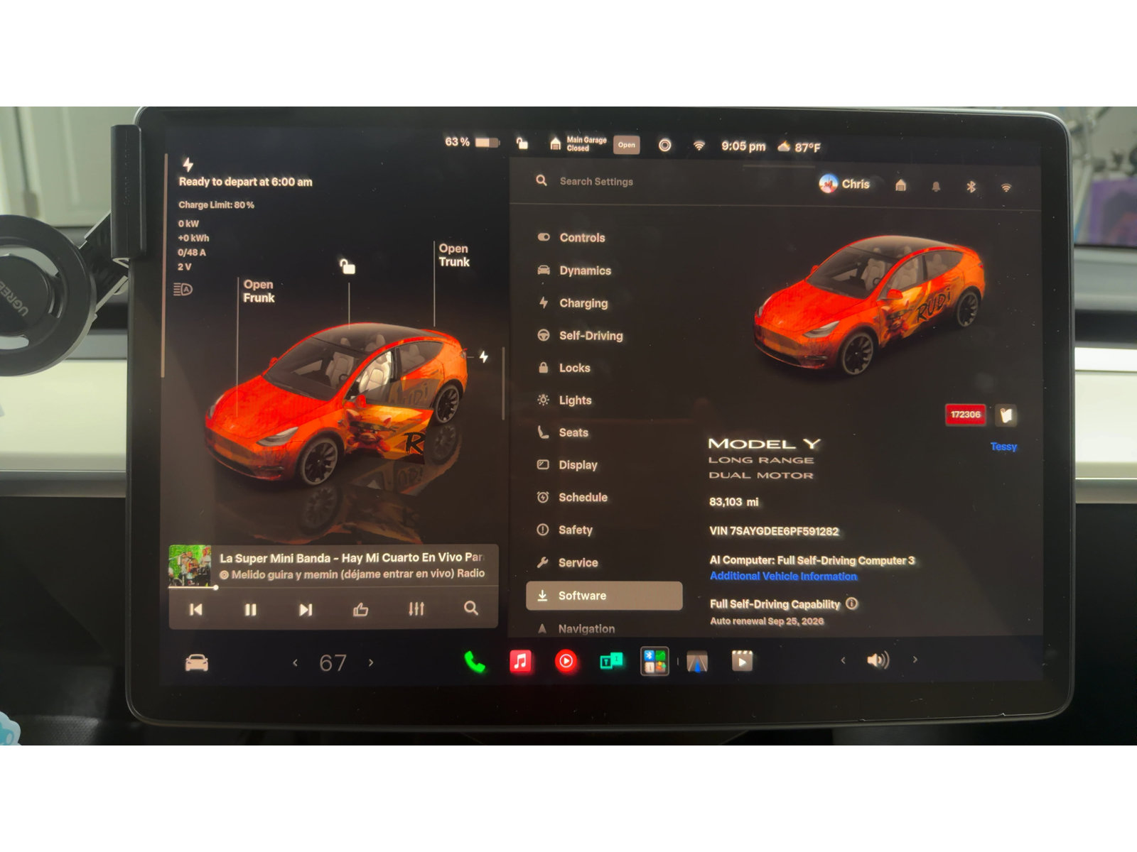 Used 2023 Tesla Model Y Long Range AWD/4WD image 3