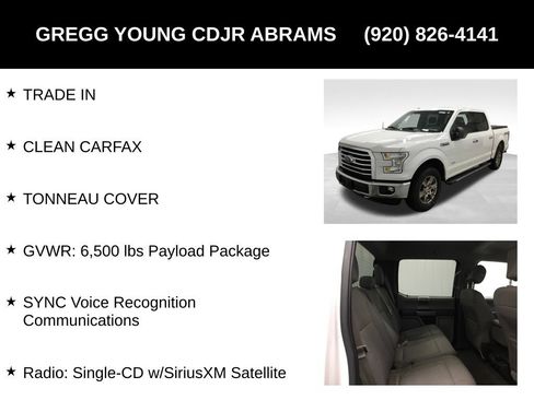 Used 2015 Ford F150 XLT w/ Equipment Group 301A Mid AWD/4WD image 7