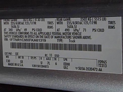 Used 2015 Ford Transit 250 130 Medium Roof image 34