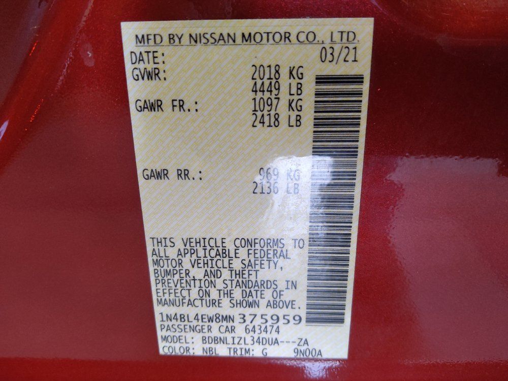 Used 2021 Nissan Altima 2.5 SL AWD/4WD image 33