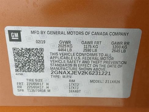 Used 2019 Chevrolet Equinox LT w/ Driver Convenience Package image 33