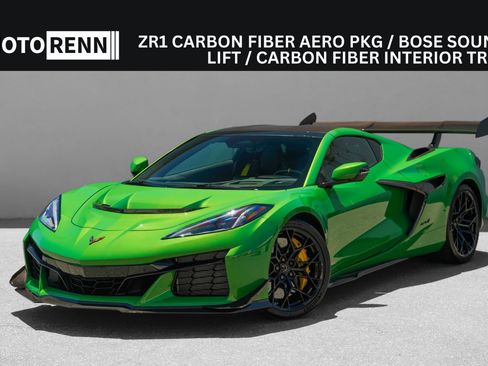 Used 2026 Chevrolet Corvette ZR1 w/ ZR1 Carbon Fiber Aero Package RWD image 1