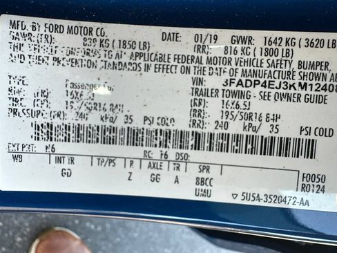 Used 2019 Ford Fiesta SE w/ Equipment Group 201A FWD image 17