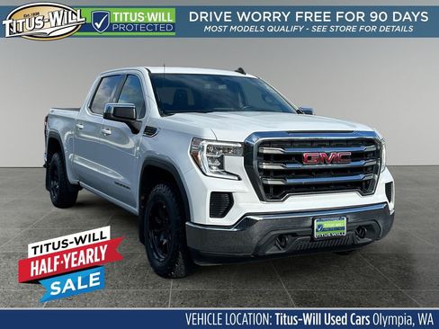 Used 2021 GMC Sierra 1500 SLE w/ X31 Off-Road Package AWD/4WD image 1