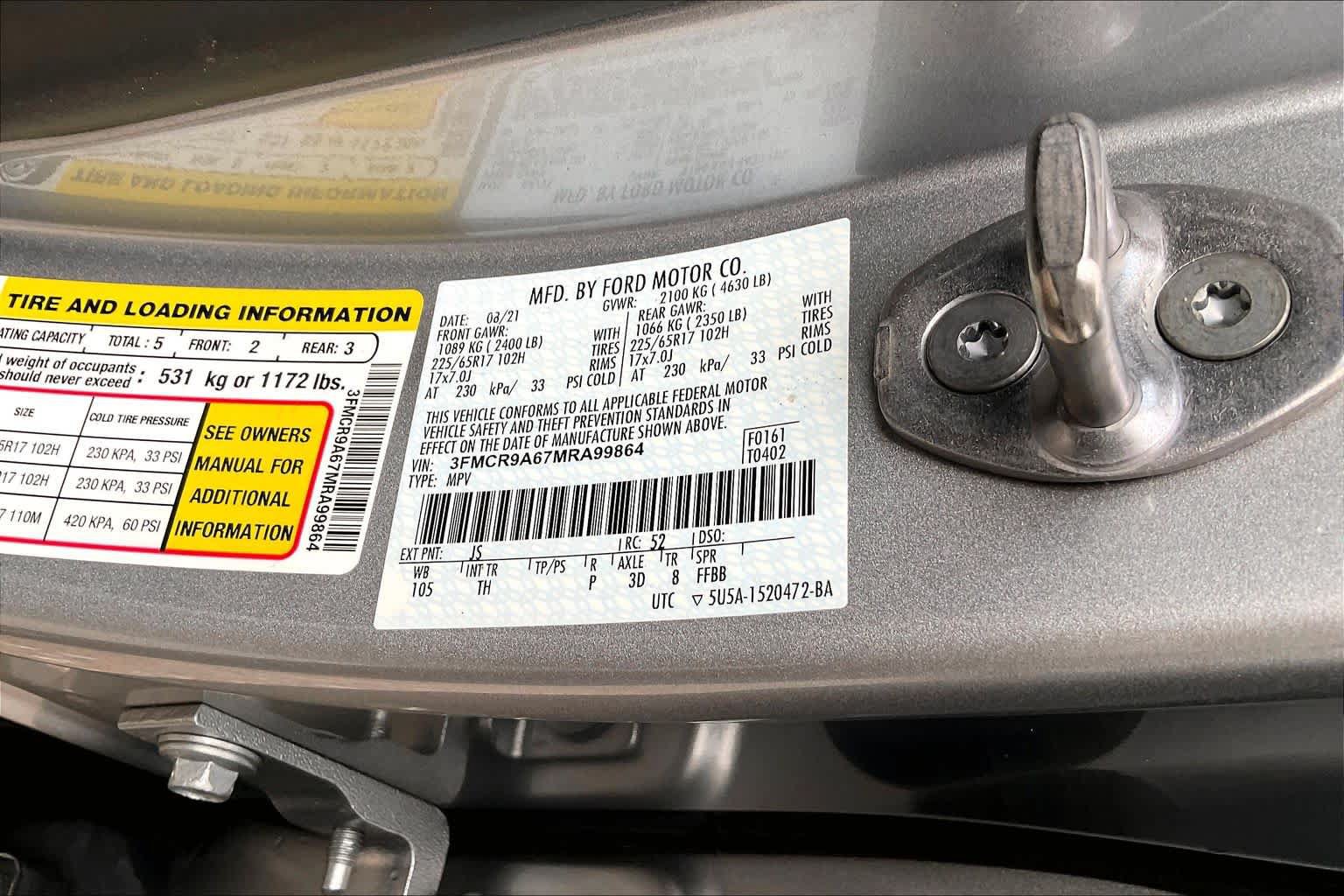 Used 2021 Ford Bronco Sport AWD/4WD image 33