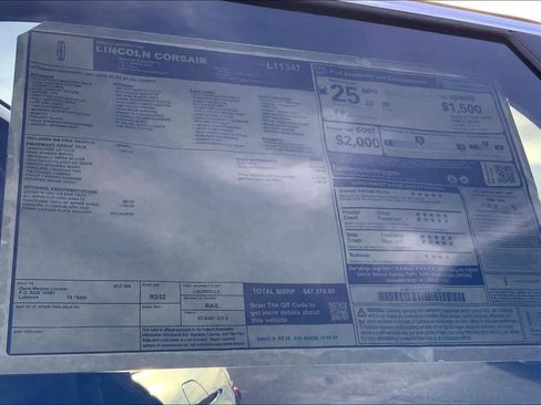 New 2026 Lincoln Corsair Premiere image 22