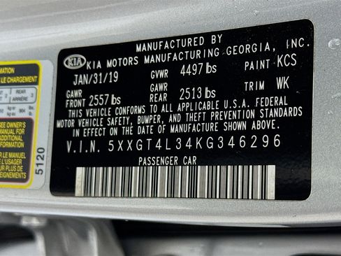 Used 2019 Kia Optima LX image 39