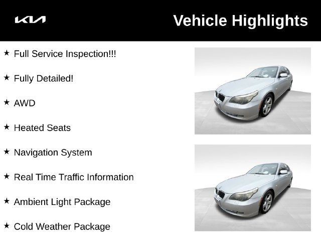 Used 2008 BMW 535xi Sedan AWD/4WD image 5