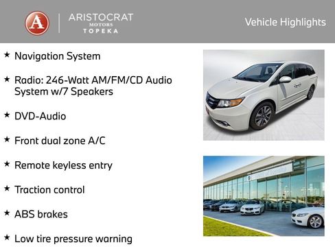 Used 2016 Honda Odyssey Touring image 2
