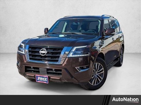 Used 2022 Nissan Armada SL w/ Captain's Chairs Package image 1
