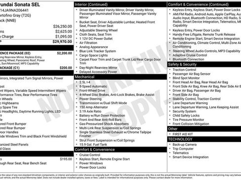 Used 2022 Hyundai Sonata SEL w/ Convenience Package FWD image 35
