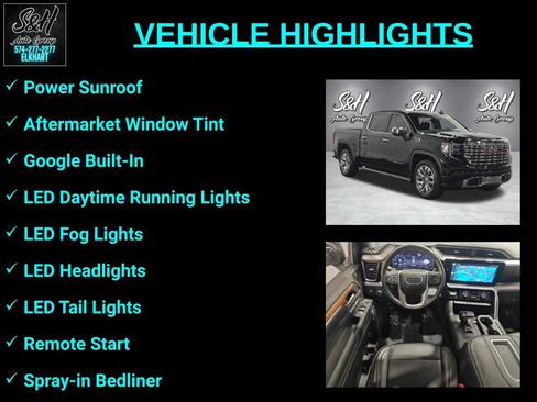 Used 2022 GMC Sierra 1500 Denali w/ Denali Reserve Package AWD/4WD image 3