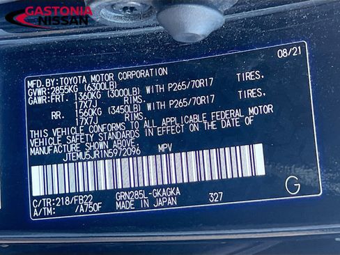 Used 2022 Toyota 4Runner SR5 image 39