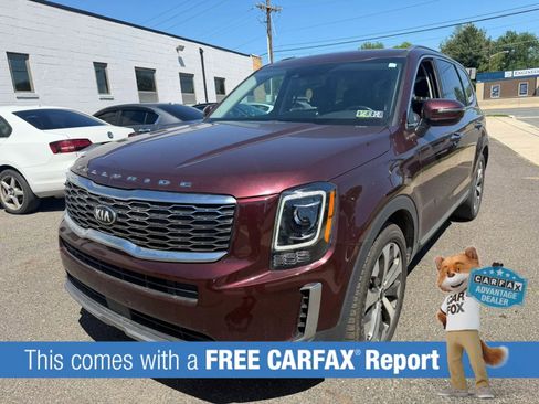 Used 2020 Kia Telluride S w/ S 8 Passenger Seating Package AWD/4WD image 1