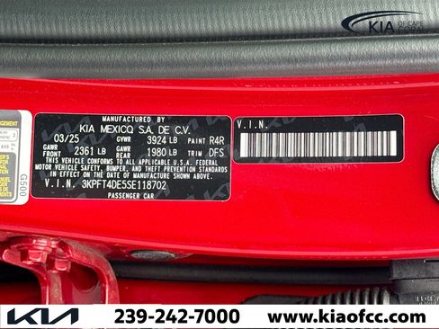Certified 2025 Kia K4 LXS image 41