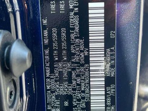 Certified 2022 Toyota Highlander Platinum image 23