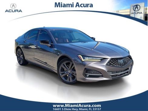 Used 2023 Acura TLX SH-AWD w/ A-SPEC Pkg image 1