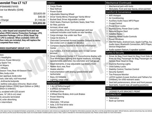 Used 2021 Chevrolet Trax LT image 4