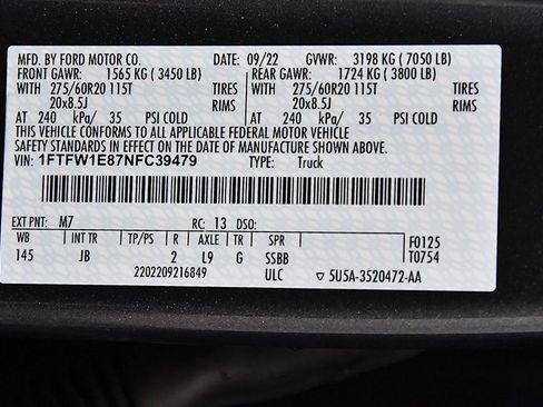 Used 2022 Ford F150 XL w/ STX Black Appearance Package image 17